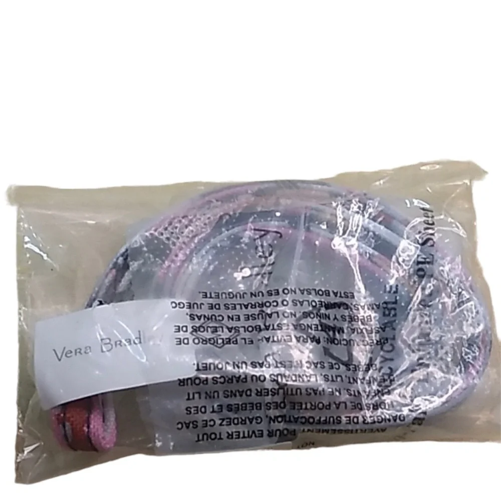 Vera Bradley NWT Mod Paisley Signature Ring & ID Clip Lanyard.